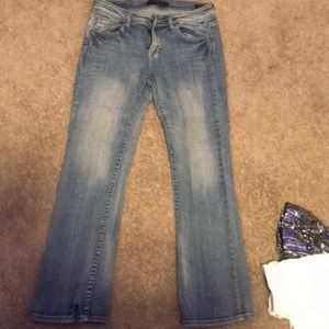 Boot cut jeans